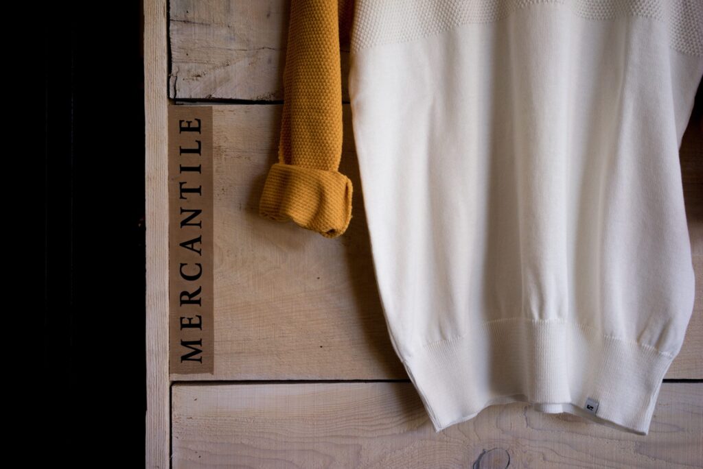 Jumper against wooden background